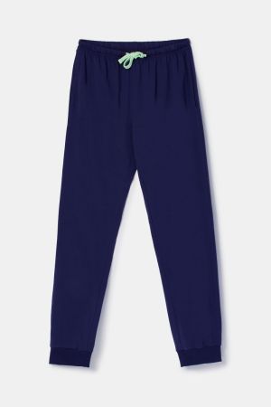 Herenpyjama Dream big DONKERBLAUW