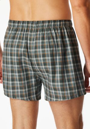 Boxershorts 2-pack GROEN-BLAUW