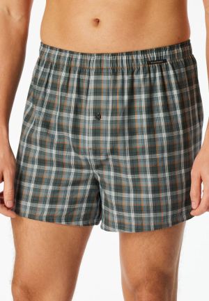 Boxershorts 2-pack GROEN-BLAUW