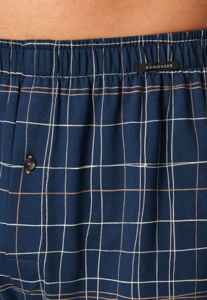 Boxershorts 2-pack DONKERBLAUW