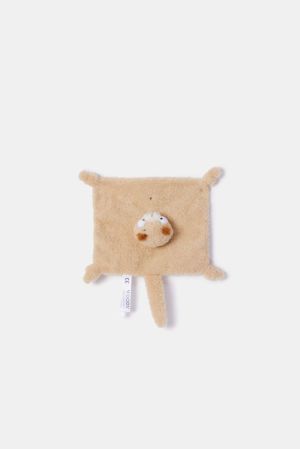 Woody knuffeldoekje BEIGE