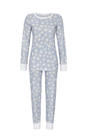 Pyjama interlock LICHTBLAUW