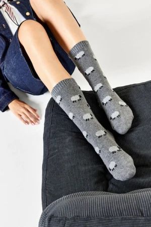 Chausettes Fantaisies Schaapje GRIJS