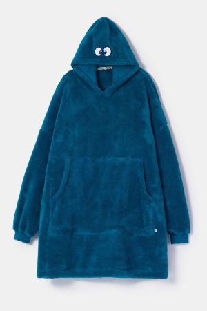 Cuddle sweater kids PETROL