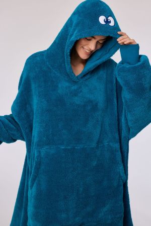 Cuddle sweater teens PETROL