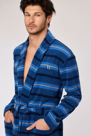 Kamerjas blauwe streep BLAUW