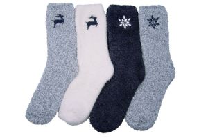 ALPINA cuddly socks GRIJS