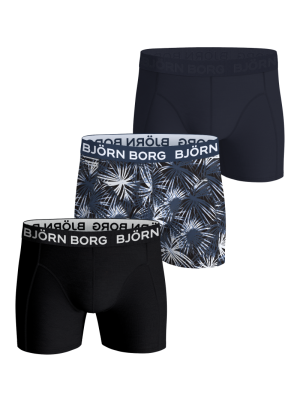 Cotton Stretch Boxer 3P NAVY