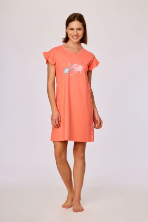 Slaapkleed olifant KORAALROOD