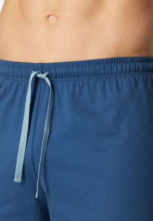 Korte pyjama streepjes PACIFIC BLUE
