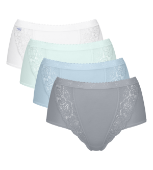 Sloggi Chic Maxi 4-pack BLUE