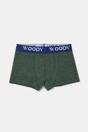 Woody jongens short, duo pak GROEN