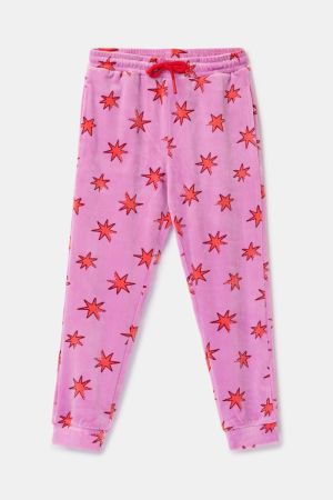Meisjespyjama sterrenprint ROZE