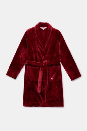 Dames kamerjas fleece BORDEAUX