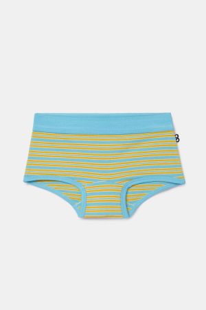 Meisjes short, duo pak BLAUW