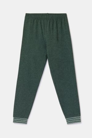 Pyjama donkergroen DONKERGROEN