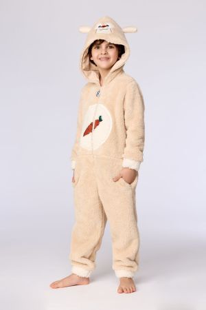 Onesie konijn BEIGE