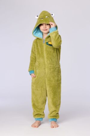 Onesie alien GROEN