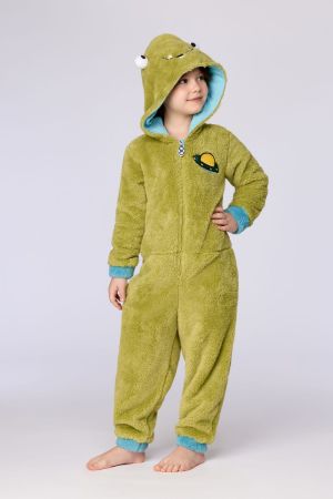 Onesie alien GROEN