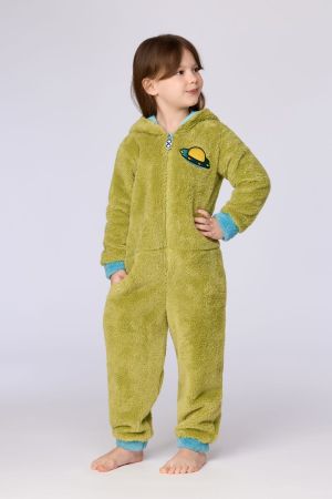 Onesie alien GROEN