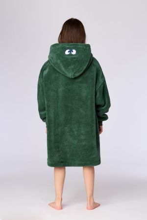 Cuddle sweater kids DONKERGROEN