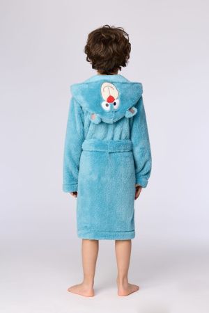 Unisex kamerjas fleece BLAUW