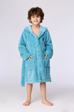 Unisex kamerjas fleece BLAUW