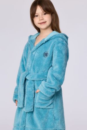 Unisex kamerjas fleece BLAUW