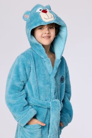 Unisex kamerjas fleece BLAUW